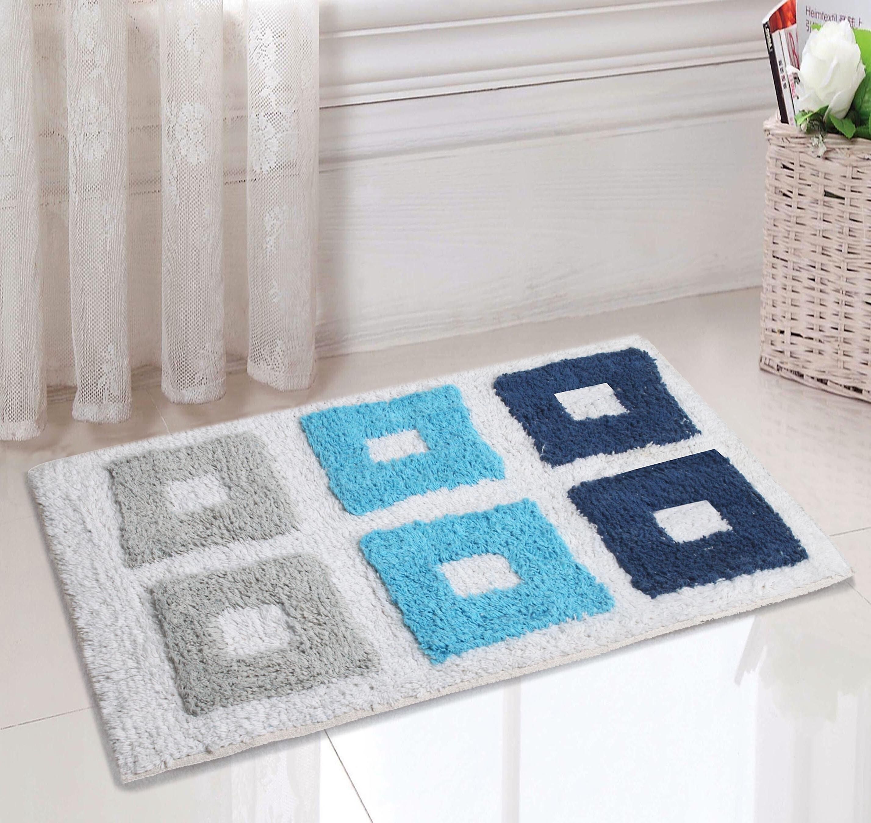 saral home Cotton Bathroom Mat-picture-17