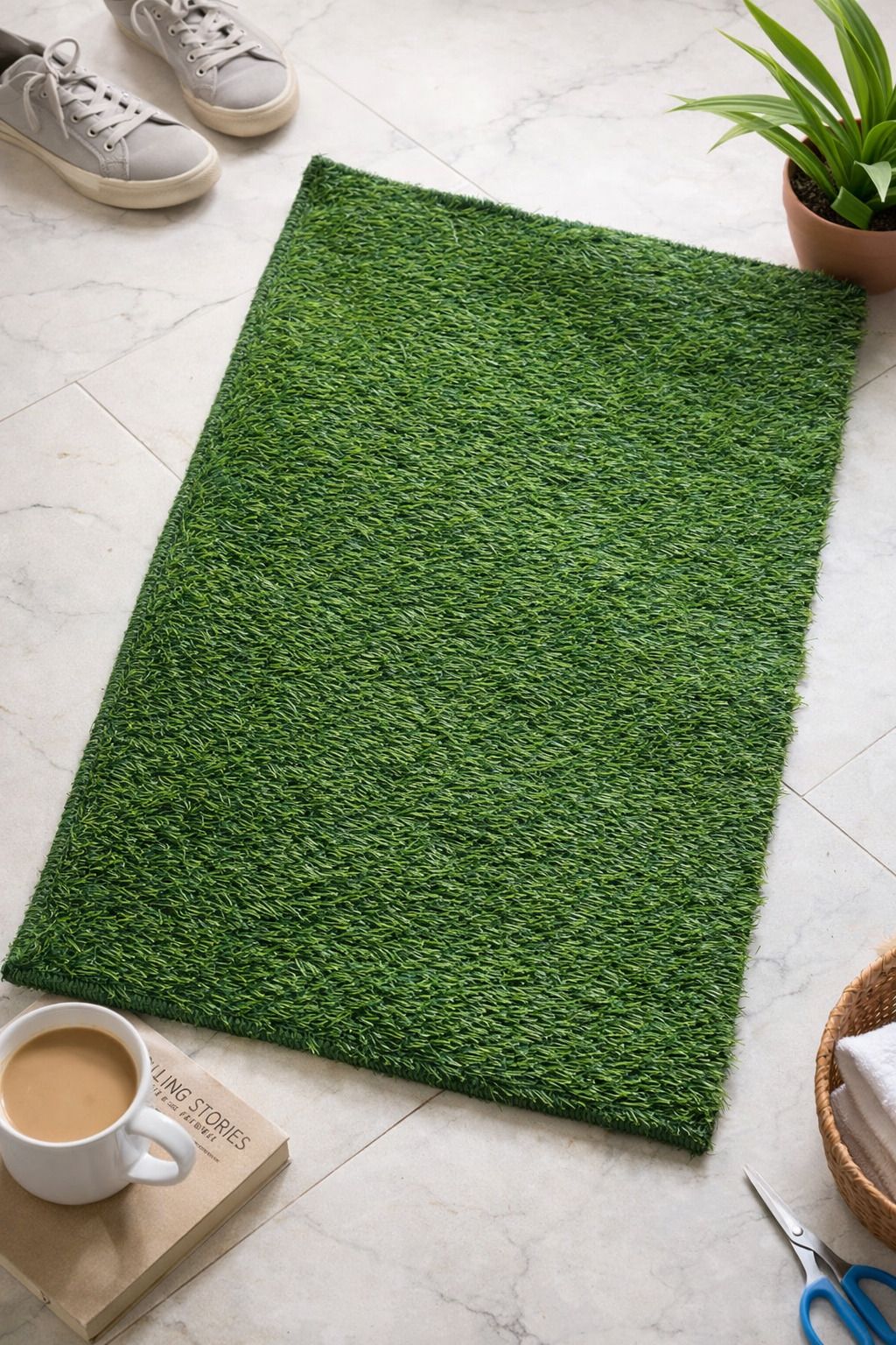 pradhivtex Plastic Grass Mat Mat-picture-15