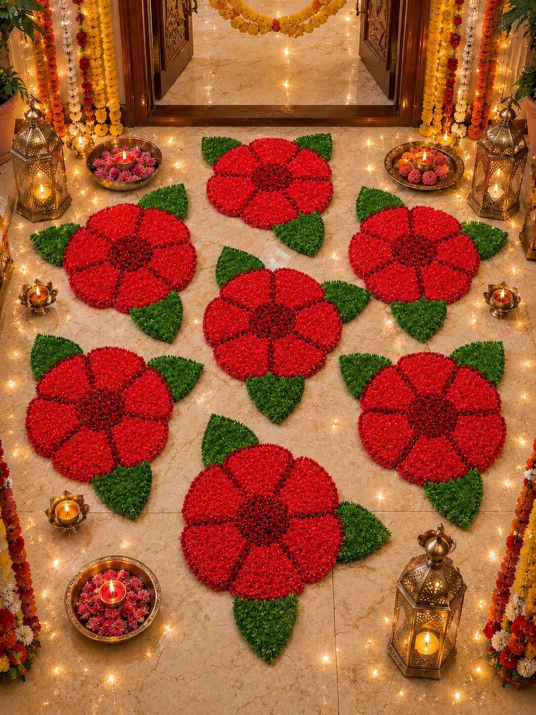 gurukrupa shoppy Wool Door & Floor Mat-picture-28