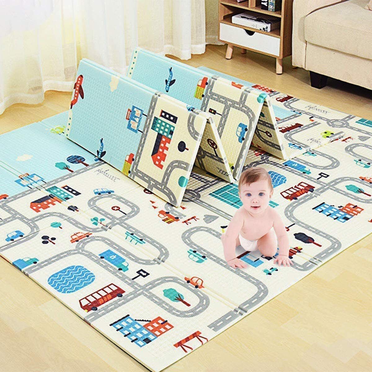 Microfiber Baby Play Mat-image-27