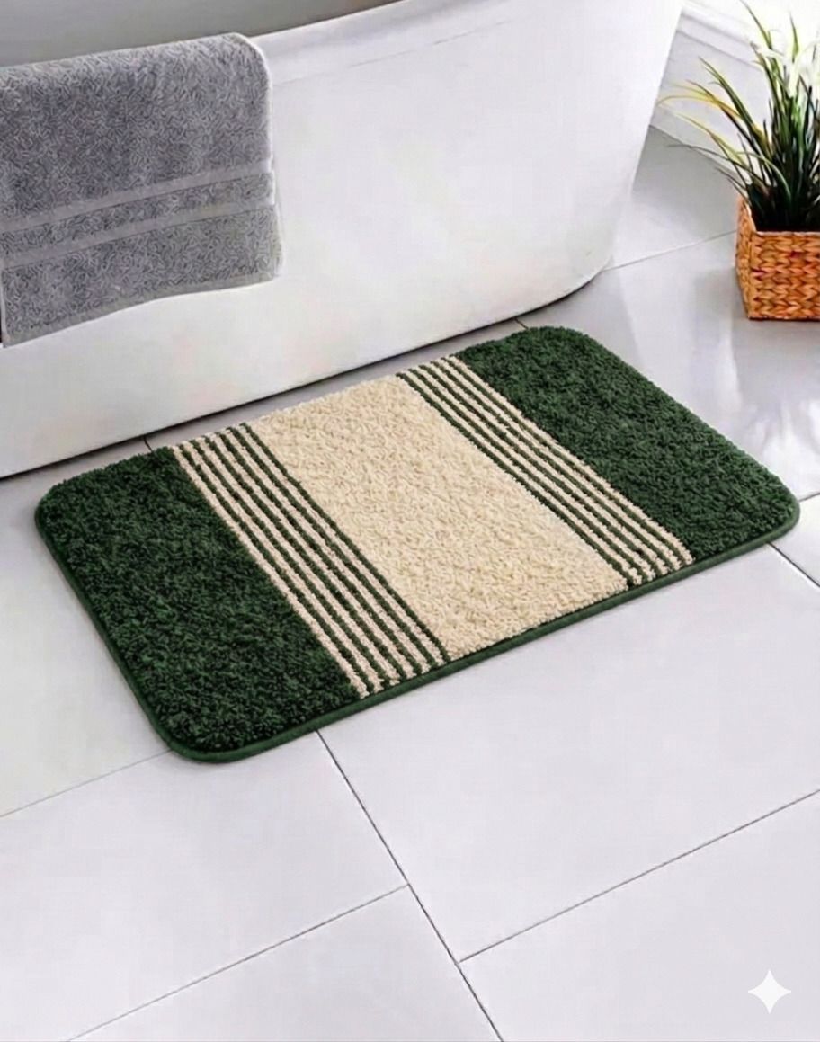 vyntra mania Microfiber, Cotton Bathroom Mat-picture-28