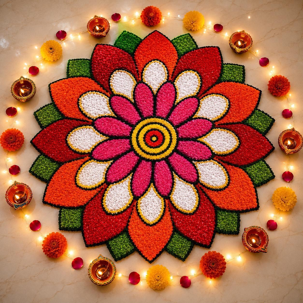 nisha kreations Wool Door & Floor Mat-picture-24
