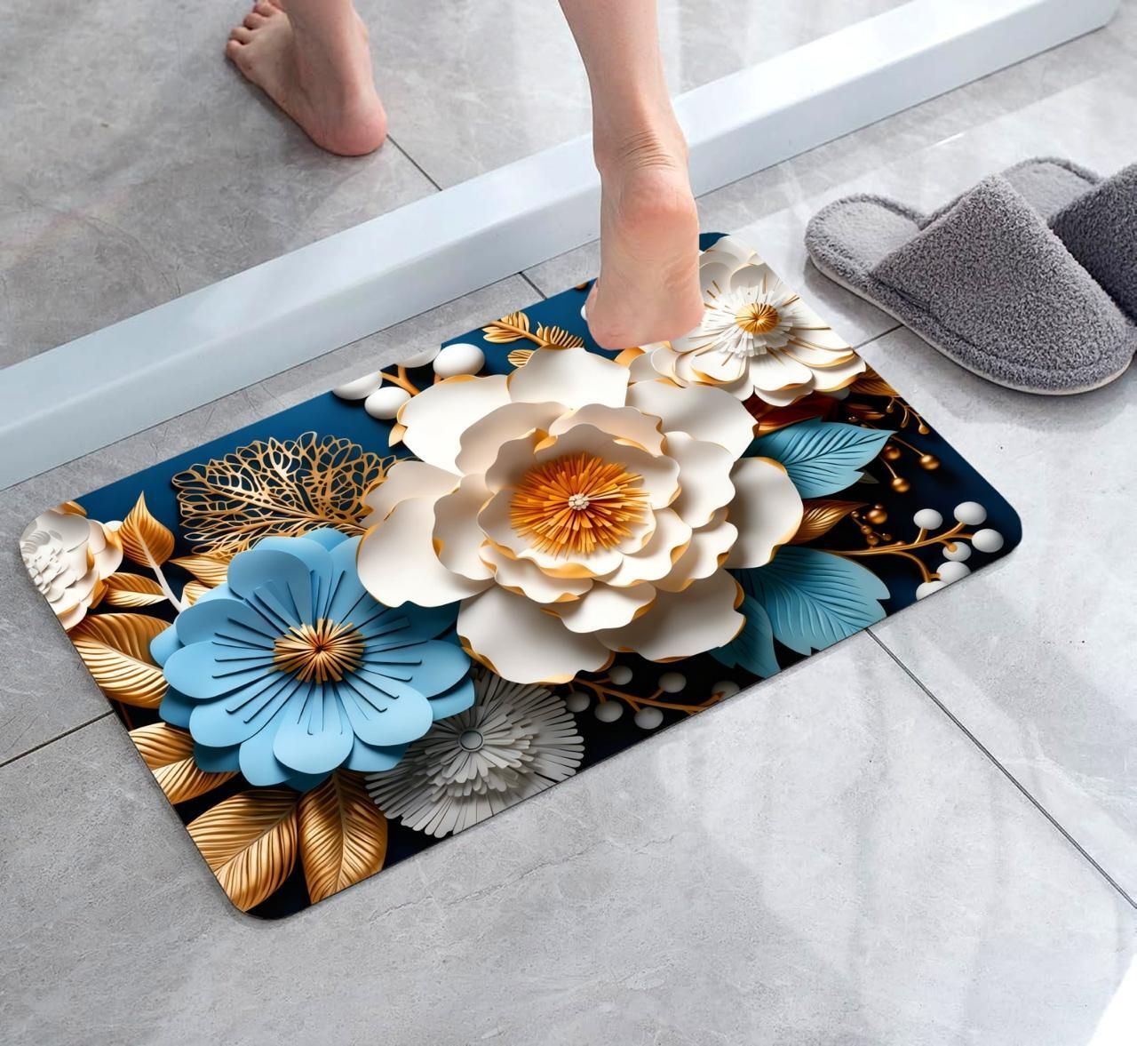 wonderland 58 cm X 58 cm Rubber Carpet-picture-32