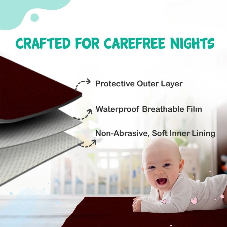 Fleece Baby Bed Protecting Mat-image-41