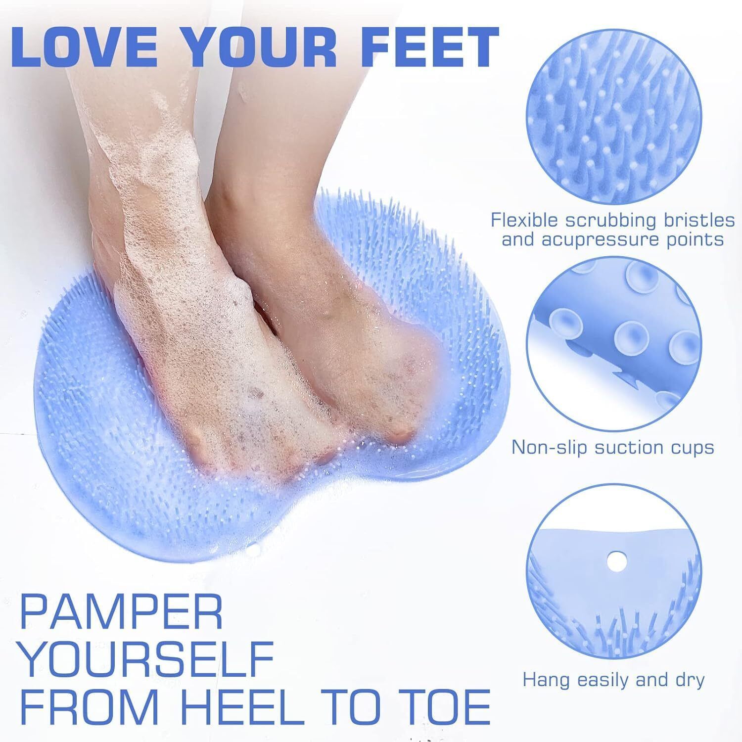 cozynix Shower Foot Scrubber Spectrophotometer-picture-24