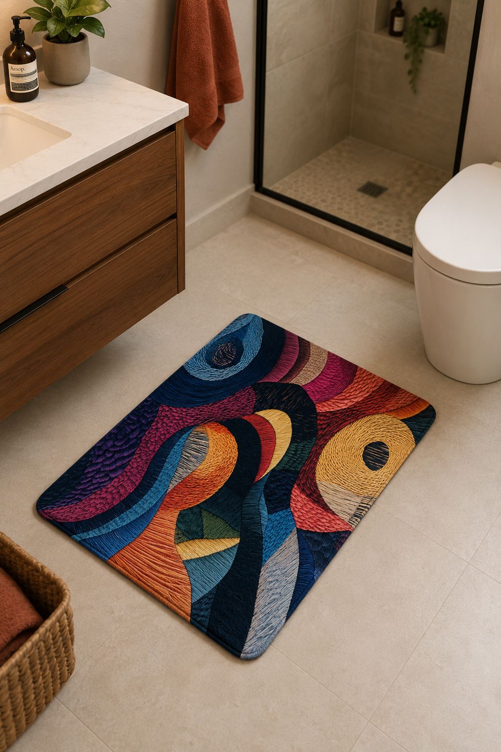 Rubber Bathroom Mat-image-7