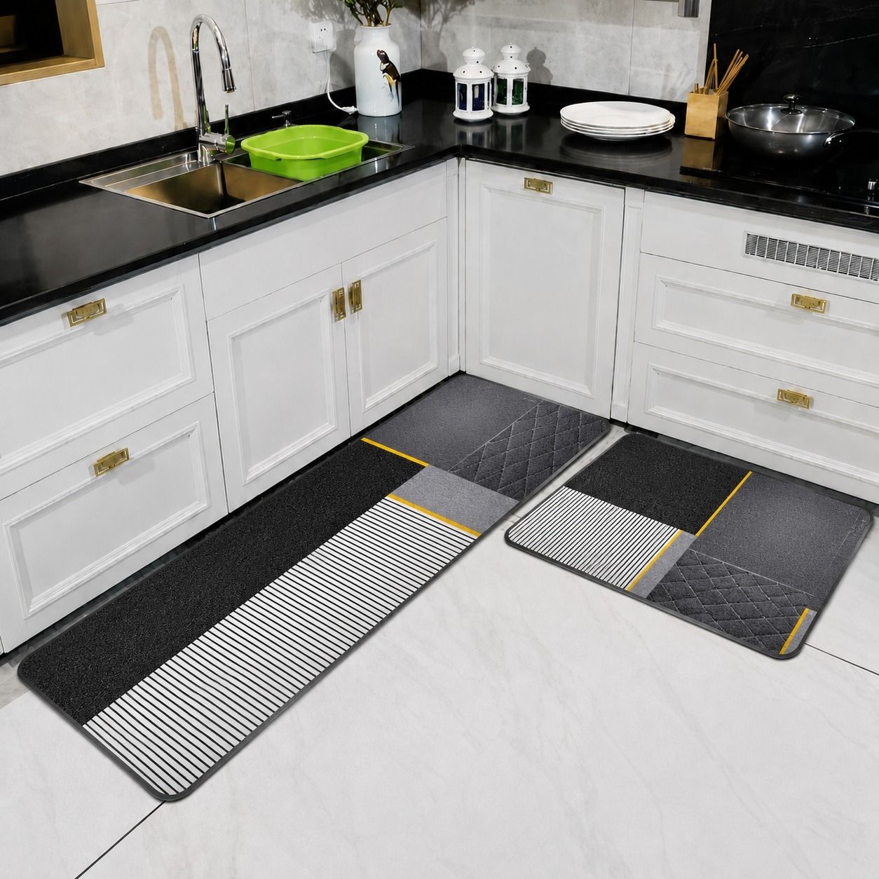 kurmiya 40 cm X 120 cm Polyester, Rubber Runner-picture-31