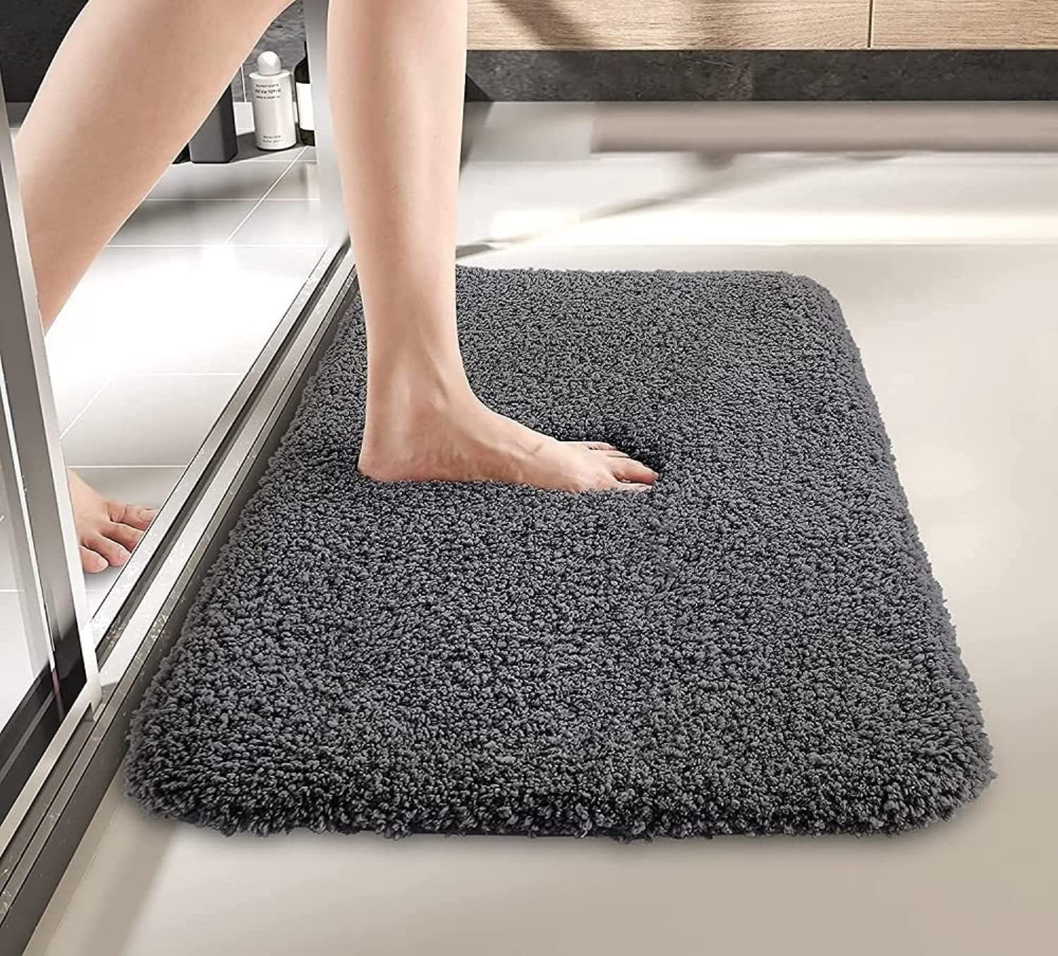 hownice Cotton, Rubber, Microfiber, Plastic Bathroom Mat-picture-29