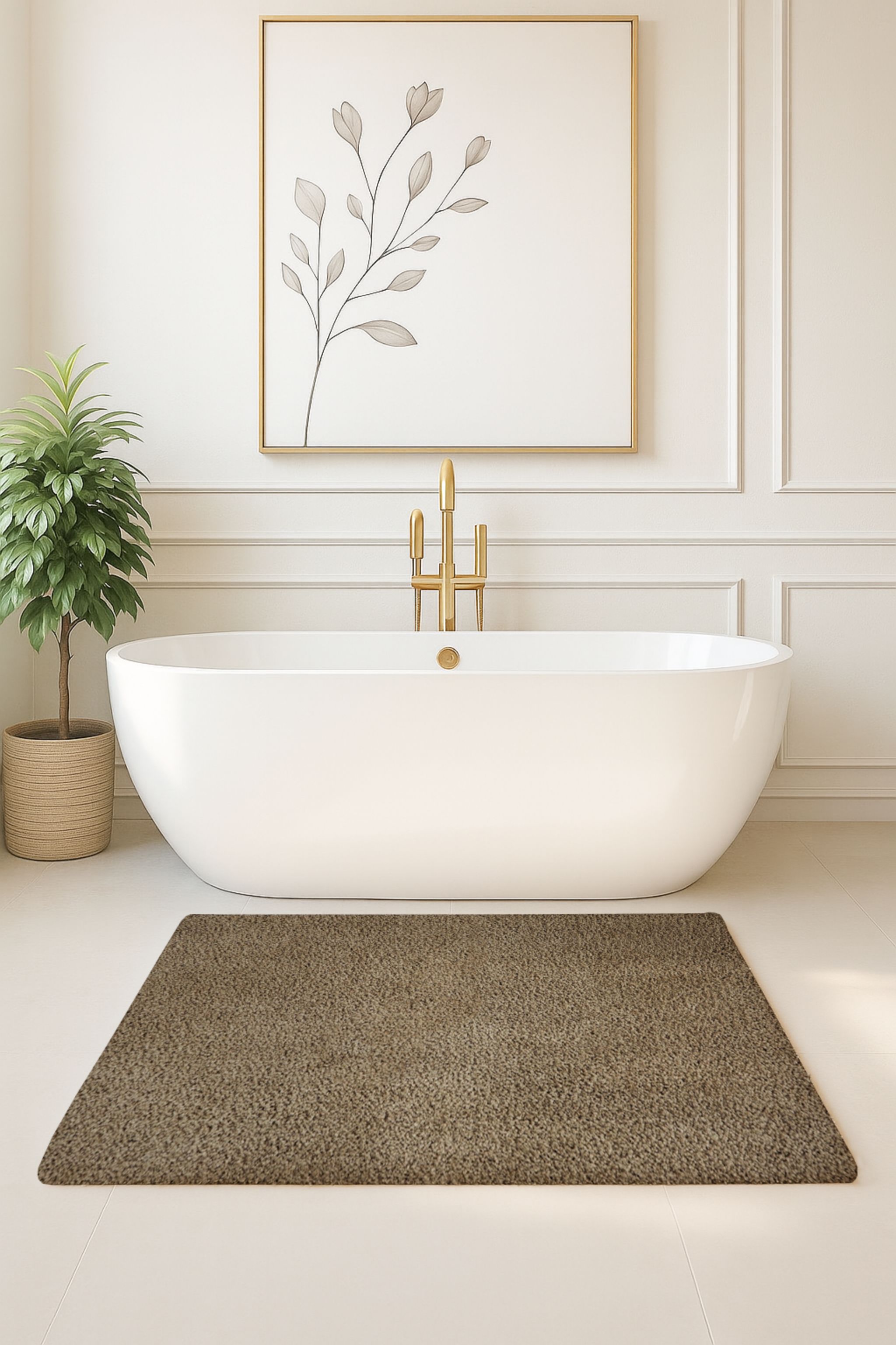 pano Polyester Bathroom Mat-picture-26