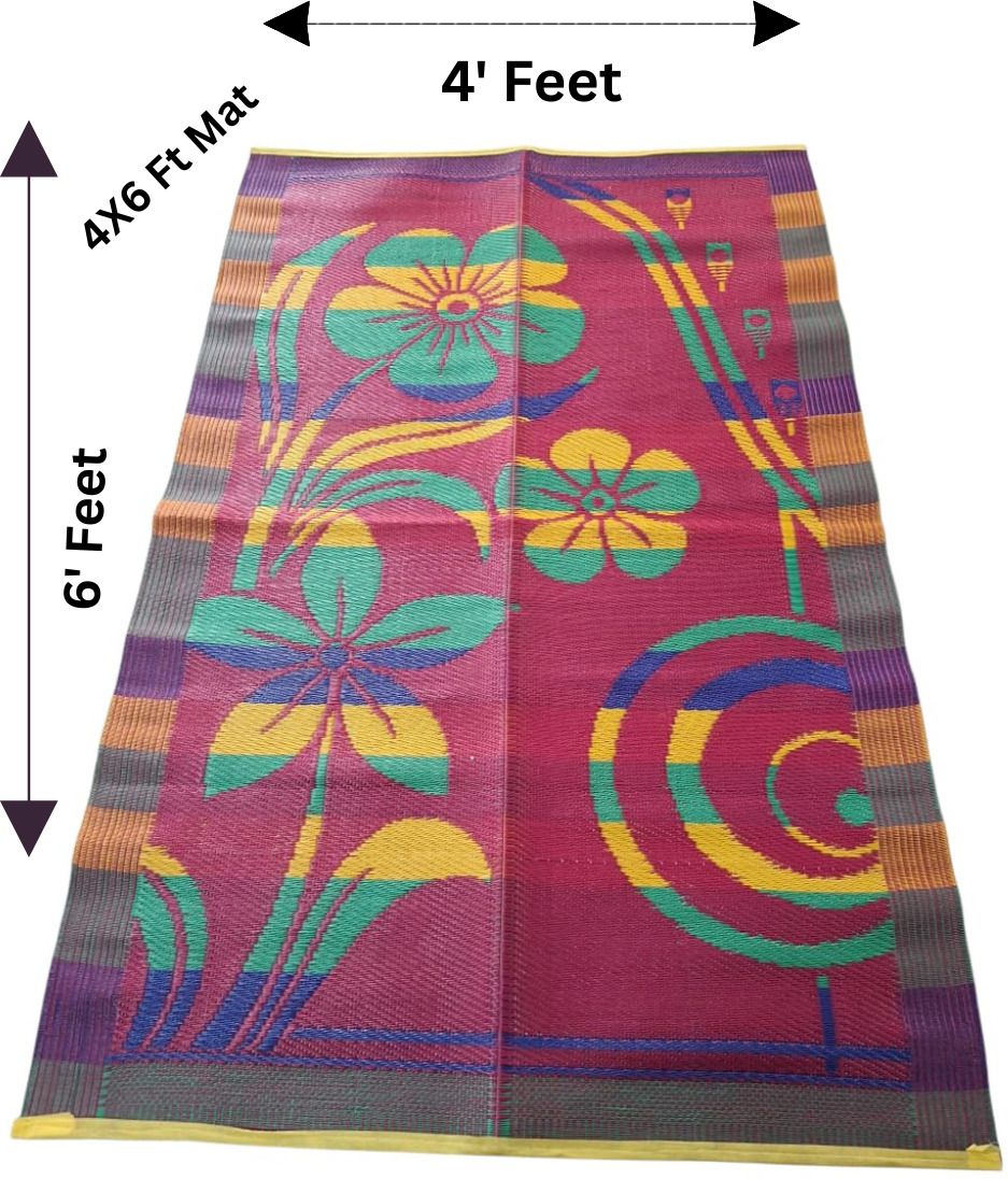 hanu chatai Polyester, Plastic Floor Mat-picture-23
