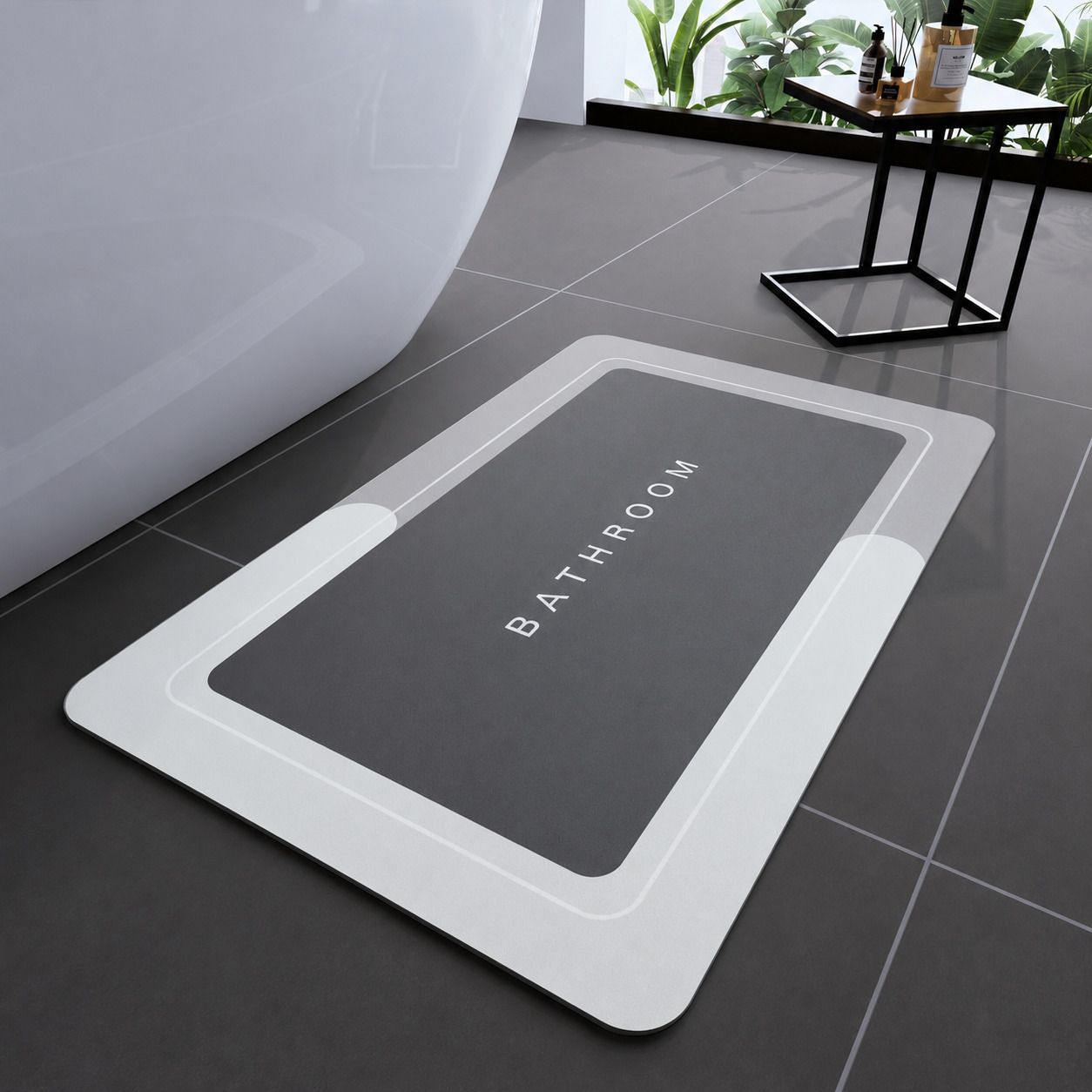 jidha Polyester Bathroom Mat-picture-27