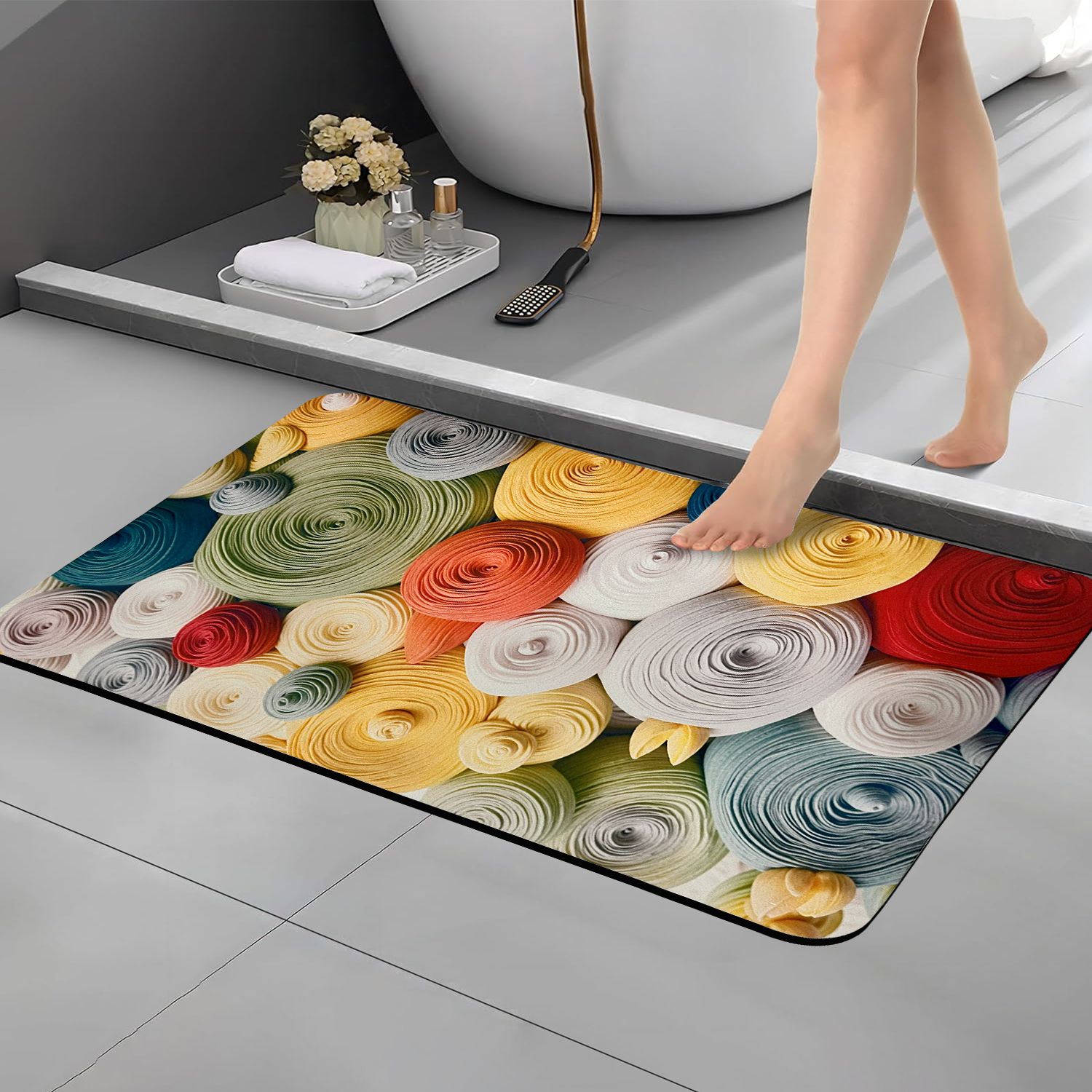 sunvibe Rubber Bathroom Mat-picture-26