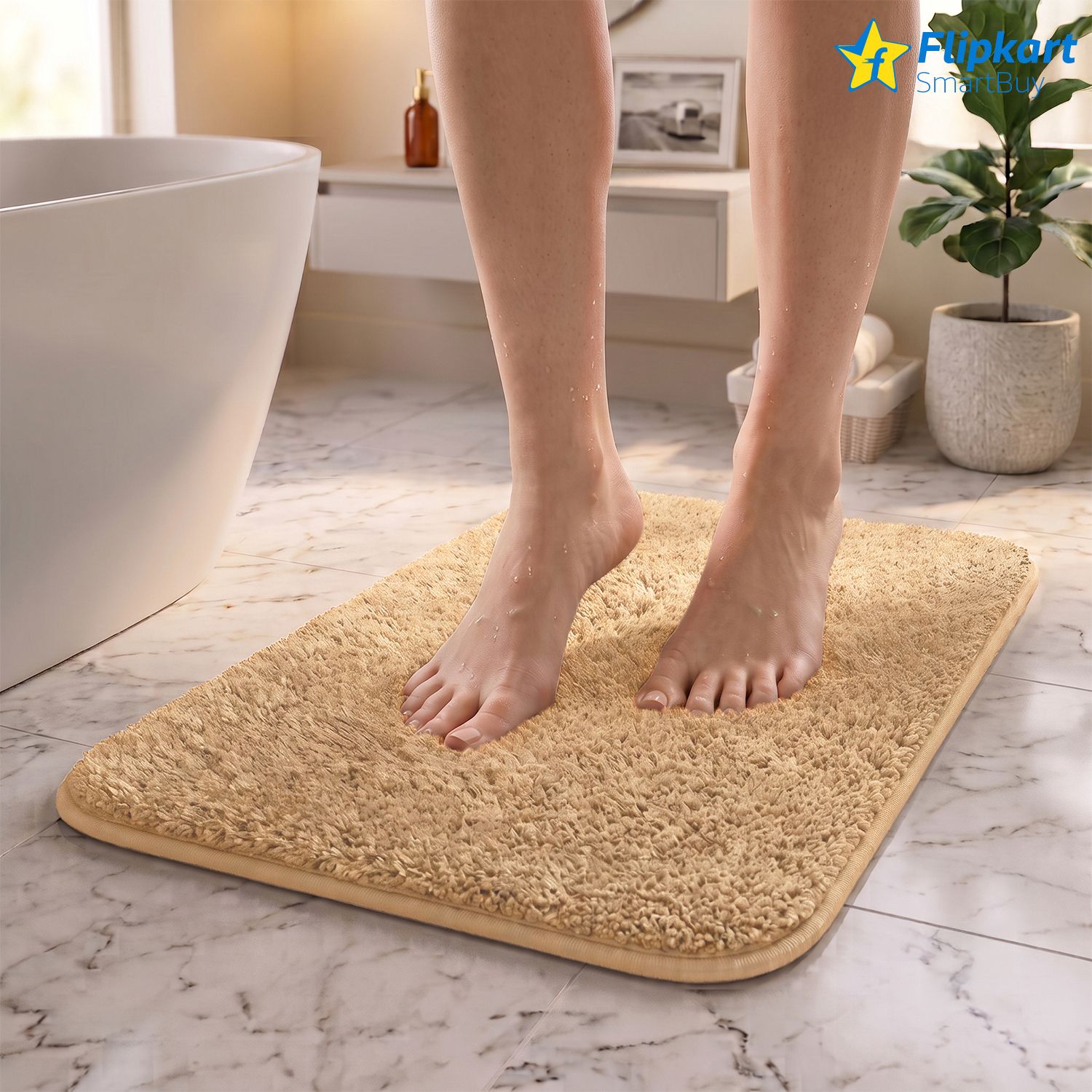 flipkart smartbuy Microfiber Bathroom Mat-picture-22