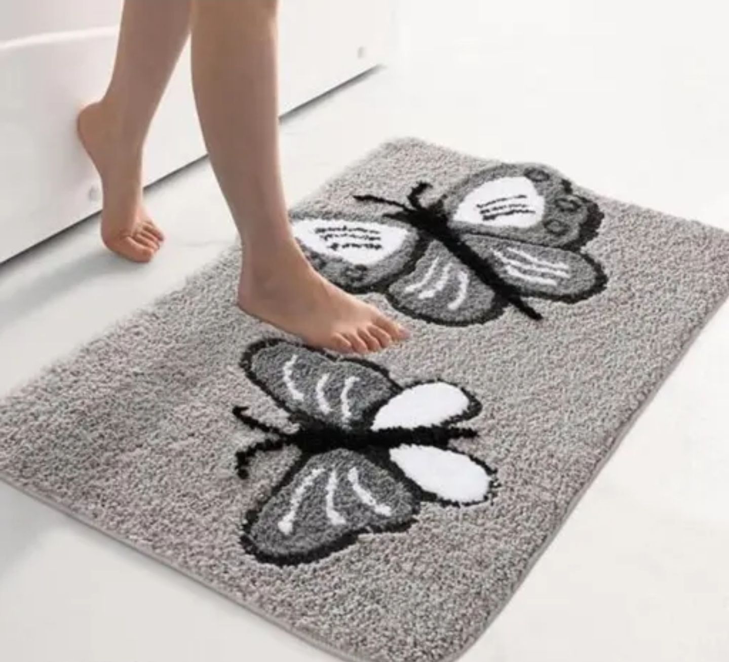 shree shyam Microfiber Bathroom Mat-picture-20