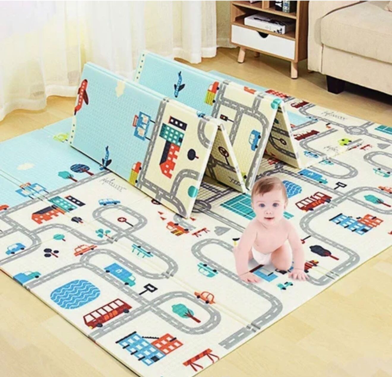 aashvienterprise Silicone Baby Play Mat-picture-11