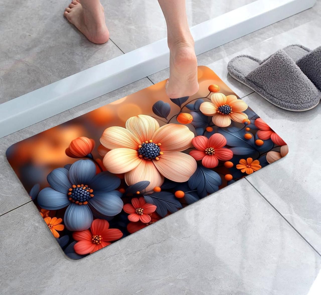 wonderland 58 cm X 58 cm Rubber Carpet-picture-13
