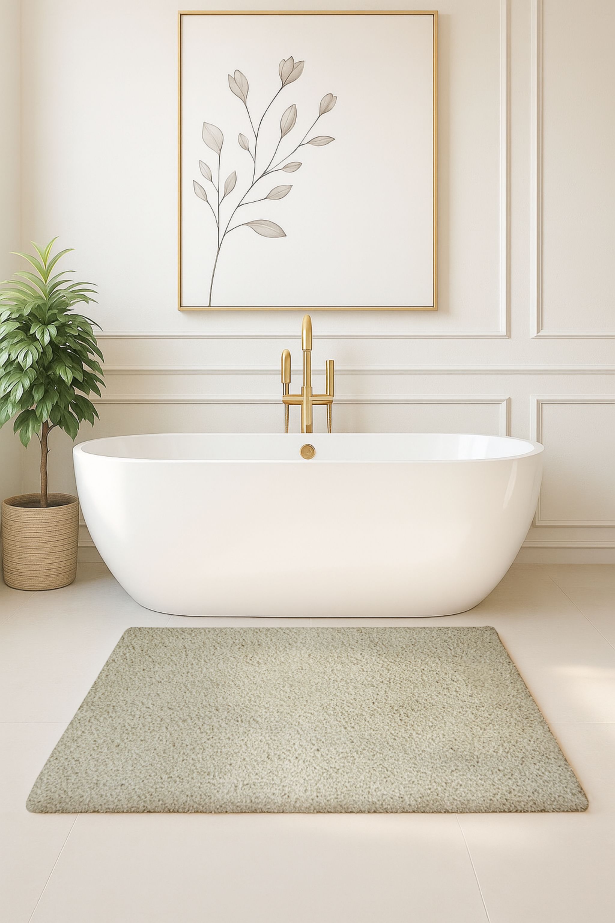pano Polyester Bathroom Mat-picture-17