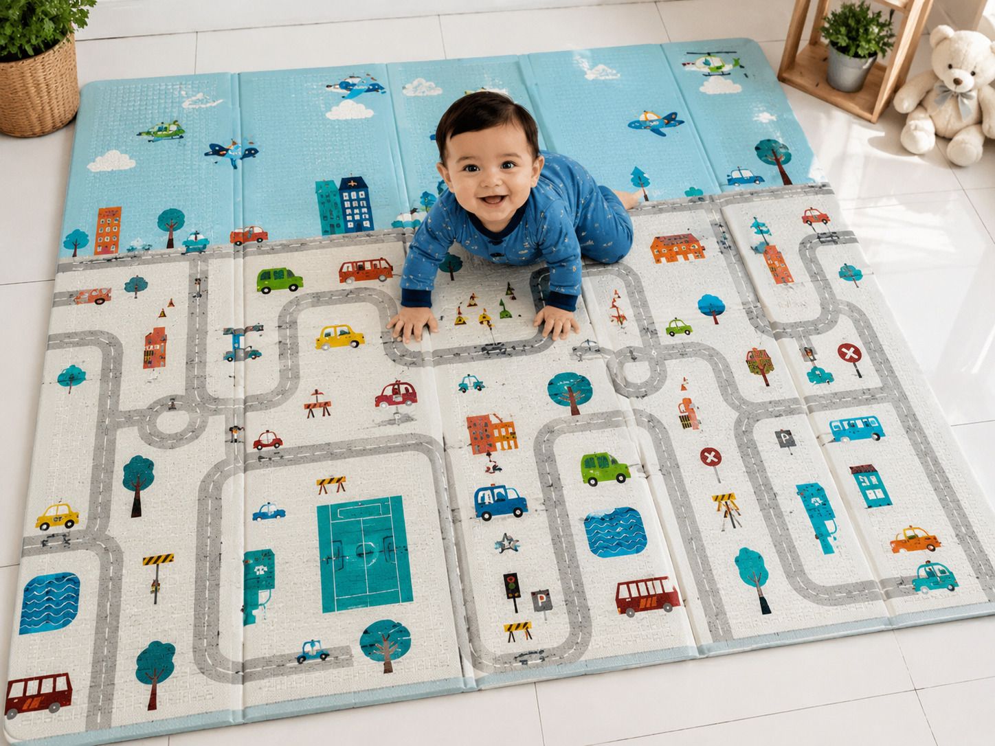 pinopza Rubber Baby Play Mat-picture-34