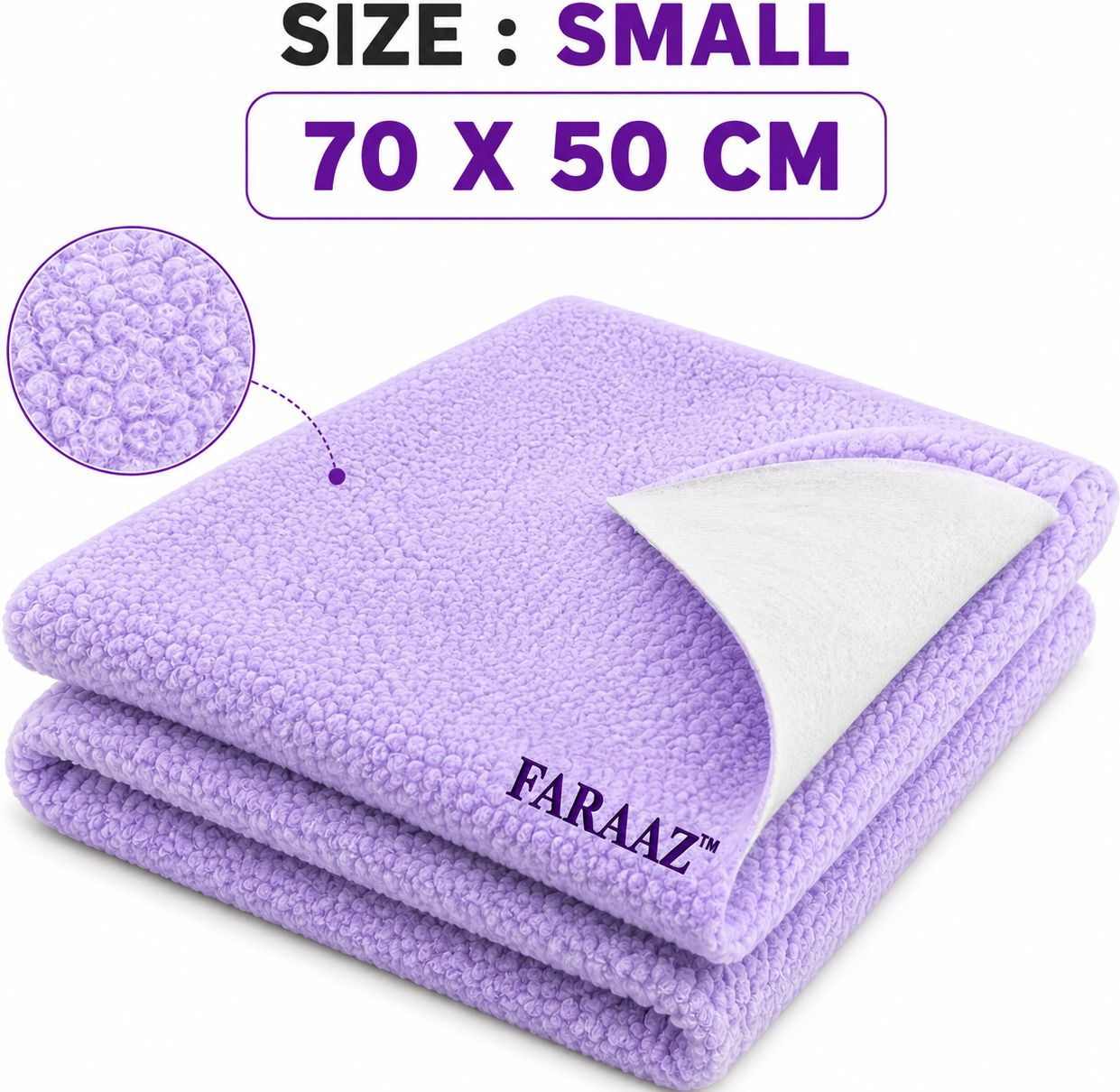 Fleece Baby Bed Protecting Mat-image-7