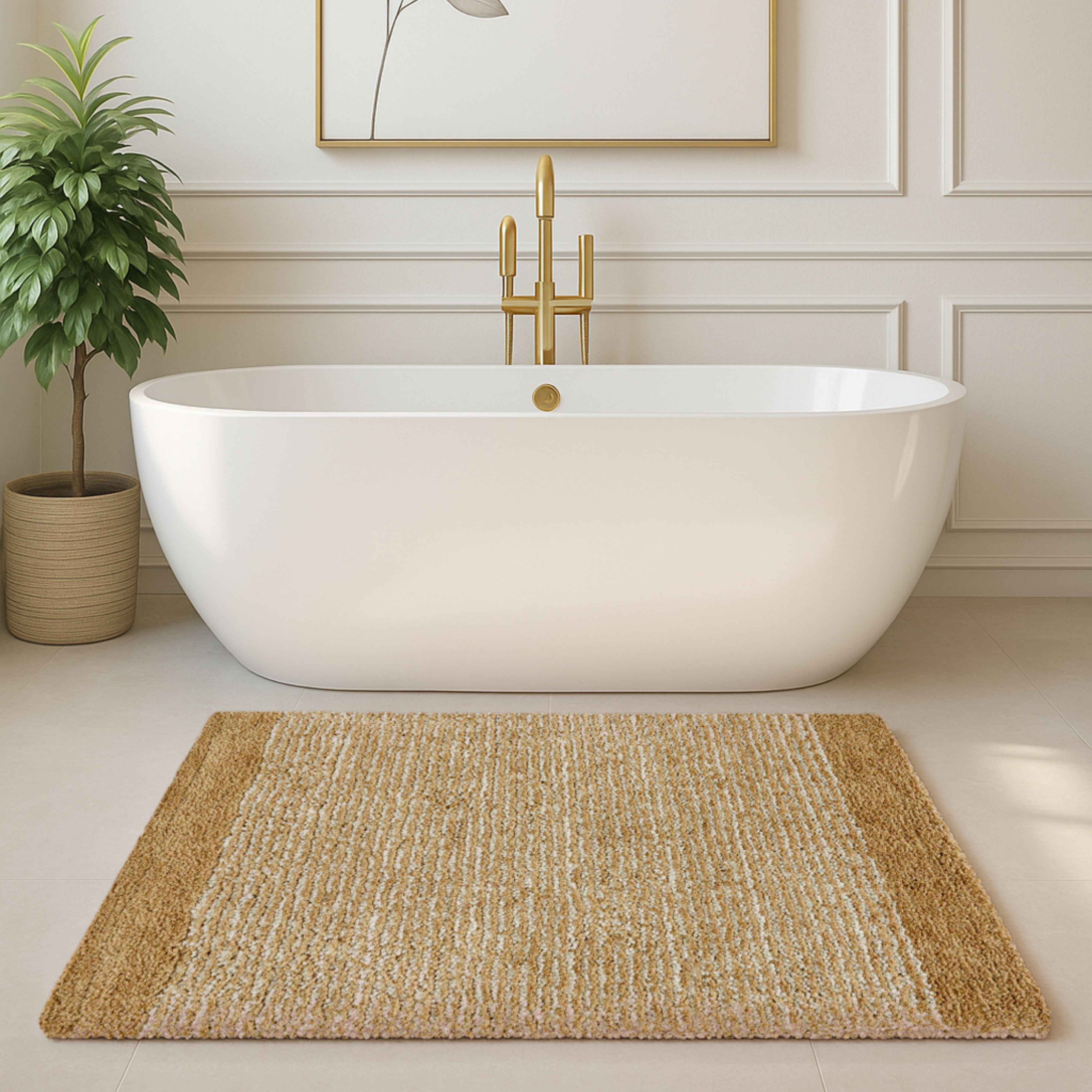 pano Polyester Bathroom Mat-picture-32