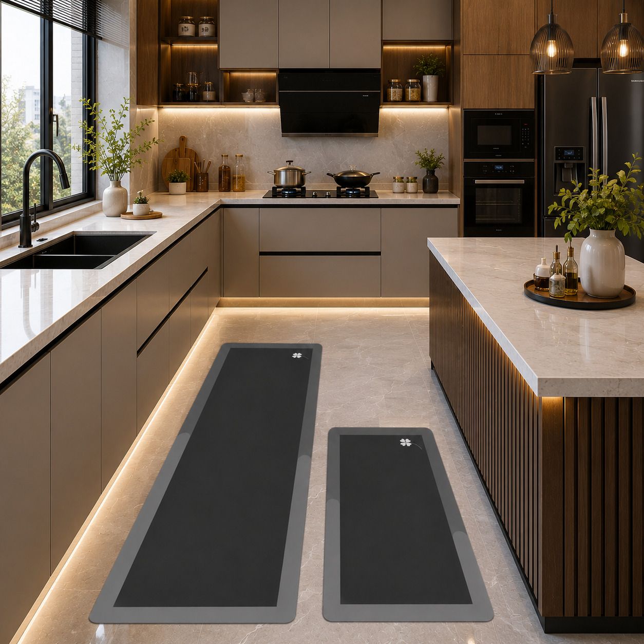 x - glam Rubber Kitchen Mat-picture-13