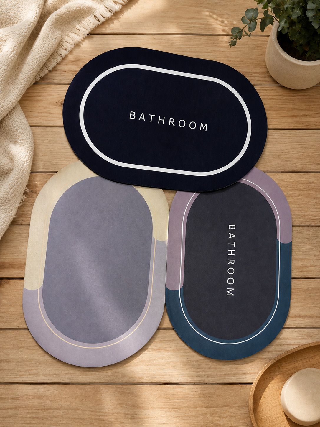 clenvo Rubber Bathroom Mat-picture-13