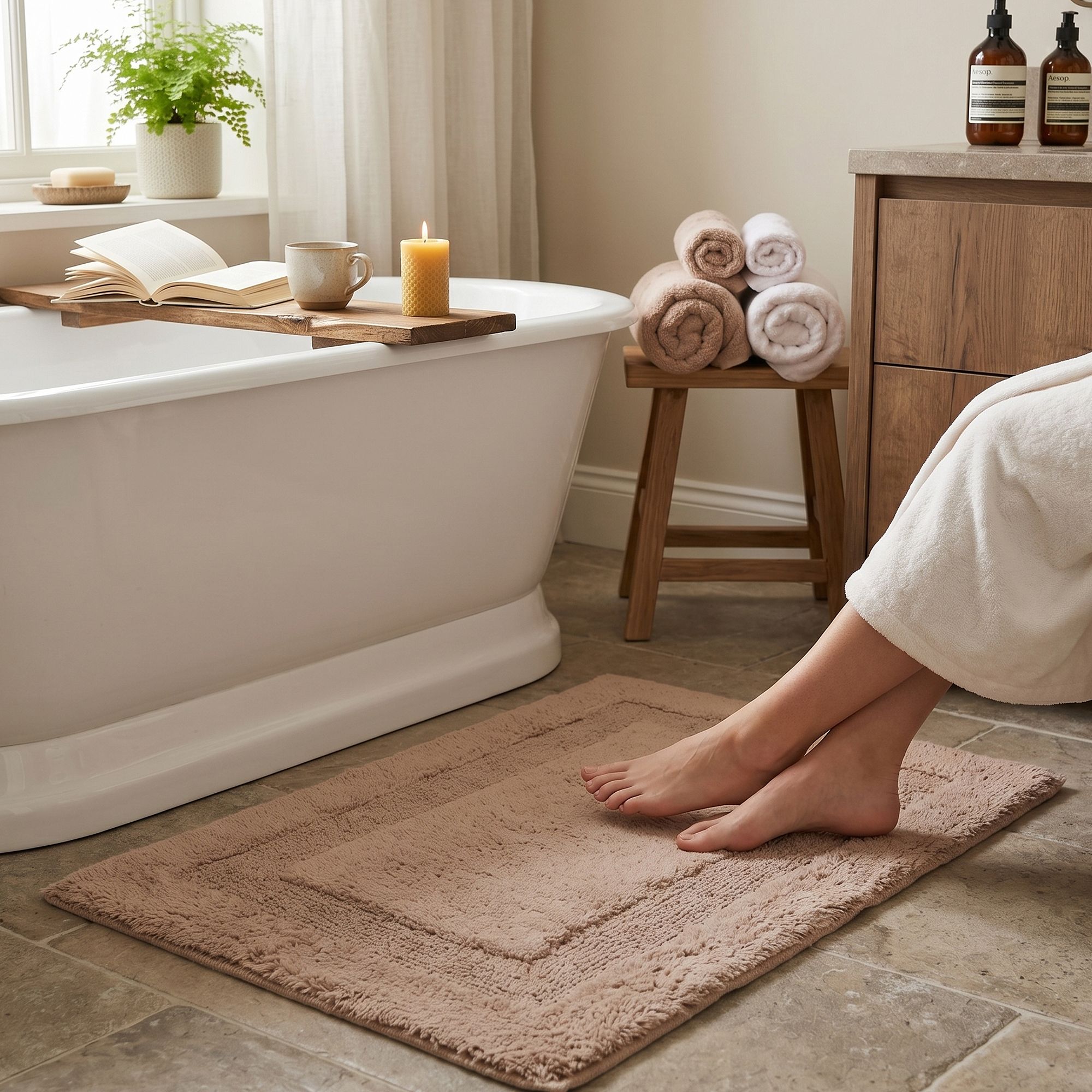nexia Cotton Bathroom Mat-picture-27