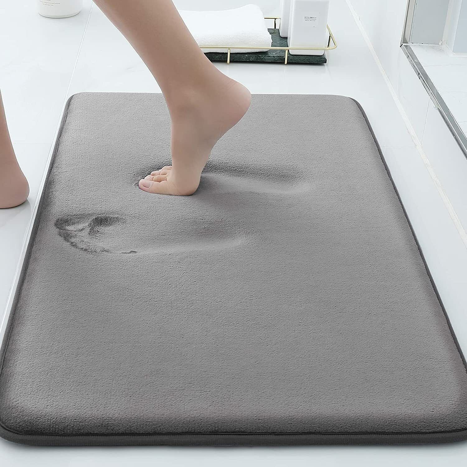 Velvet Bathroom Mat