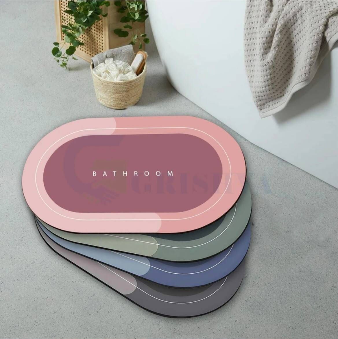 powertech Rubber Bathroom Mat-picture-46
