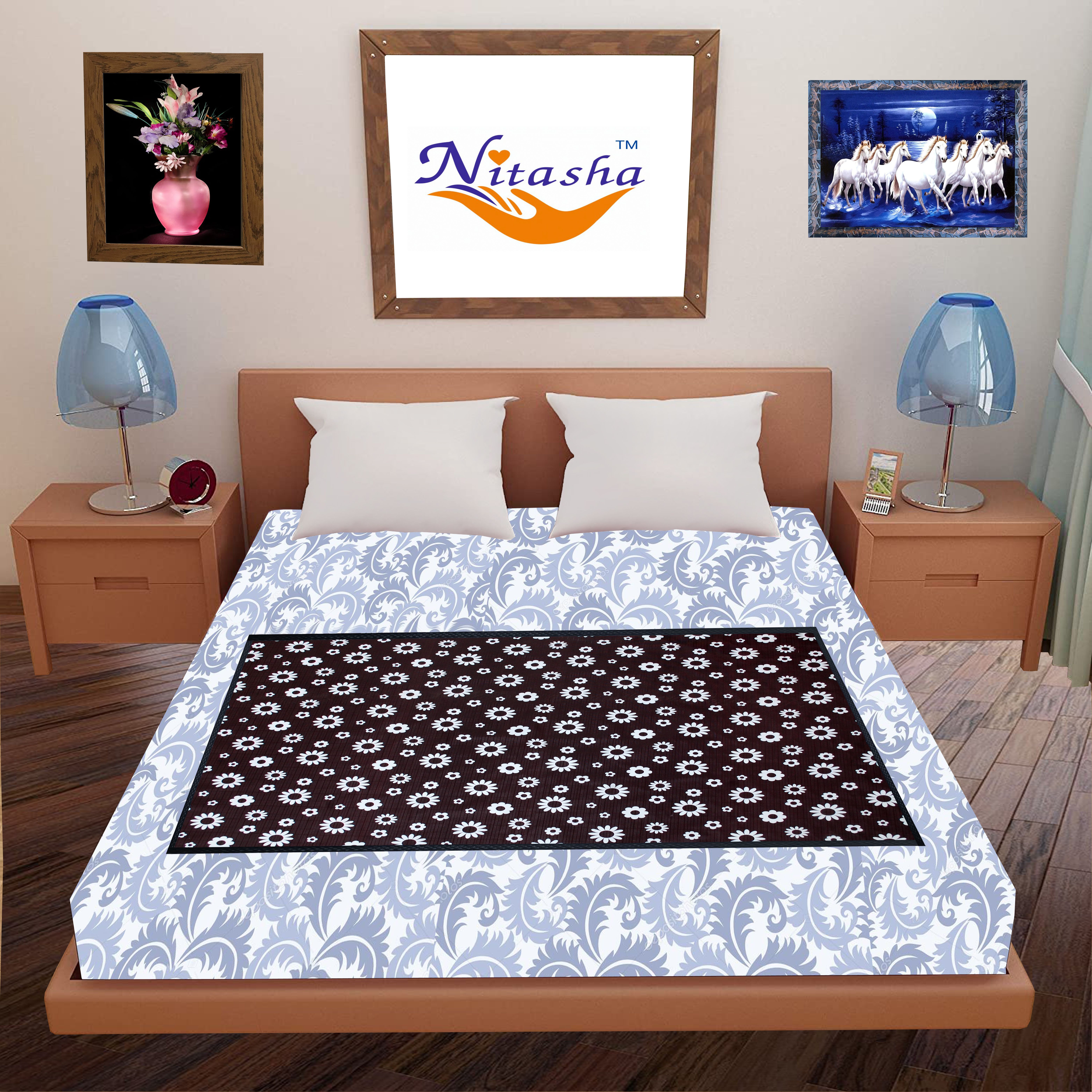 nitasha PVC (Polyvinyl Chloride) Baby Bed Protecting Mat-picture-20