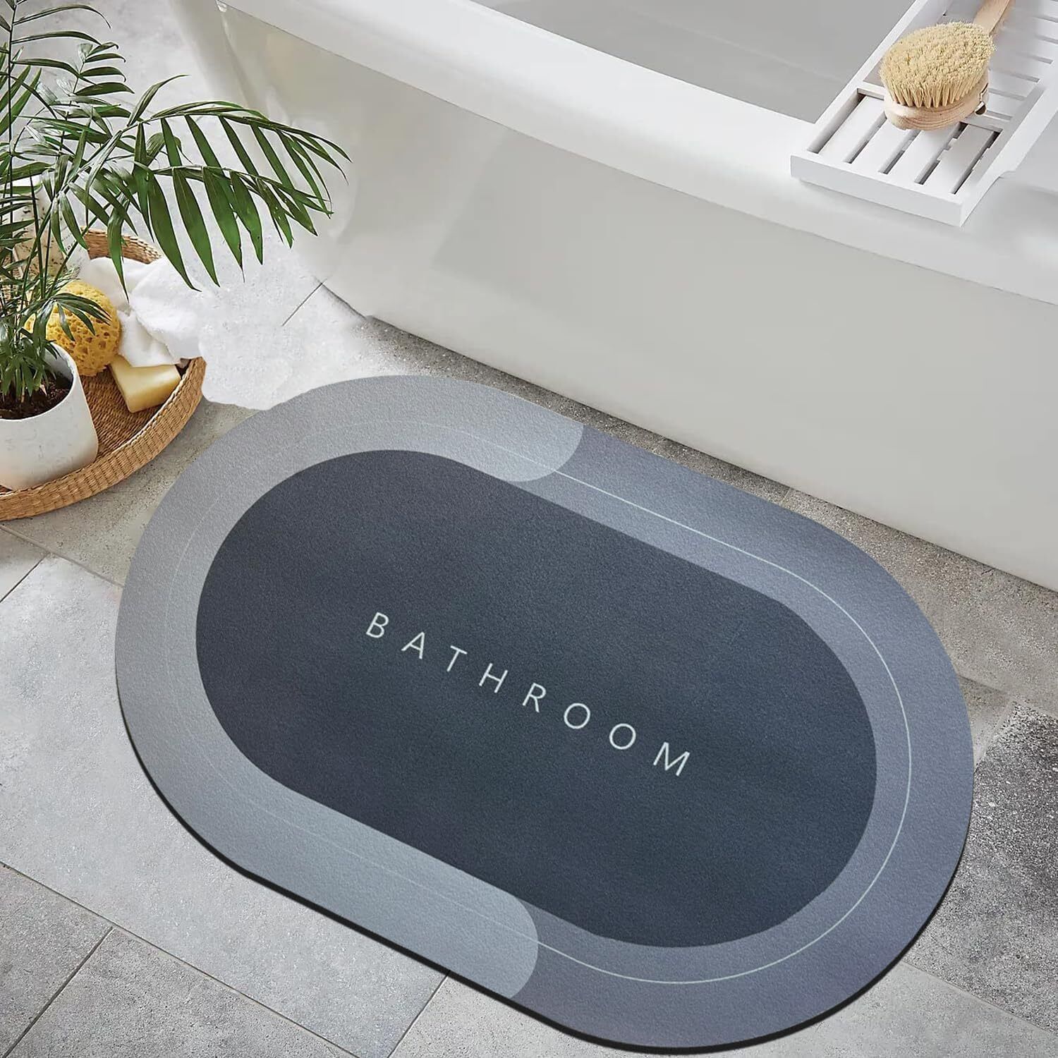 dinedust Rubber Bathroom Mat-picture-11