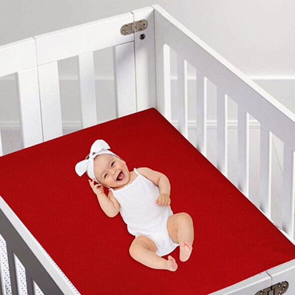Fleece Baby Bed Protecting Mat-image-48