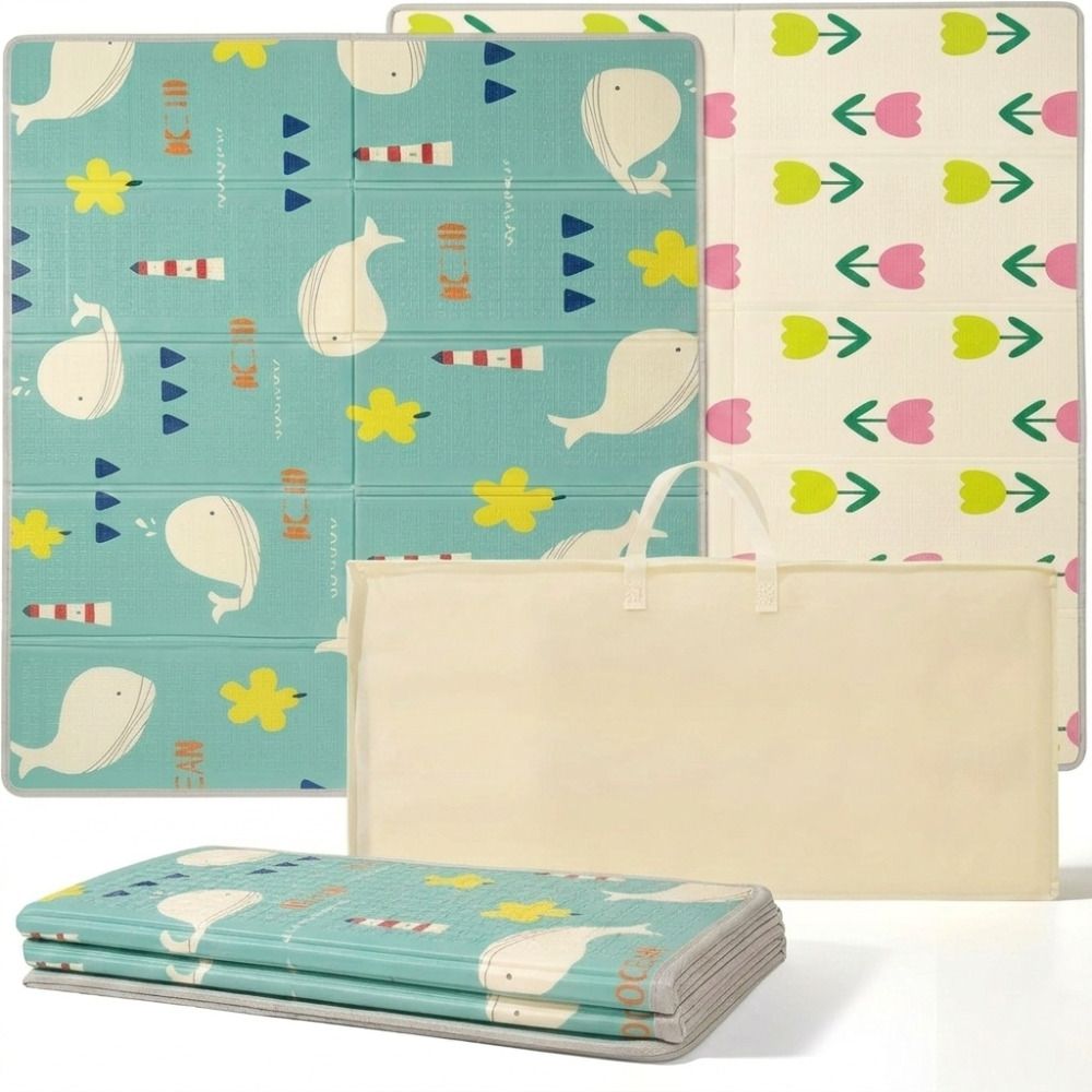 shiksha patri Cotton, Memory Foam Baby Play Mat-picture-11