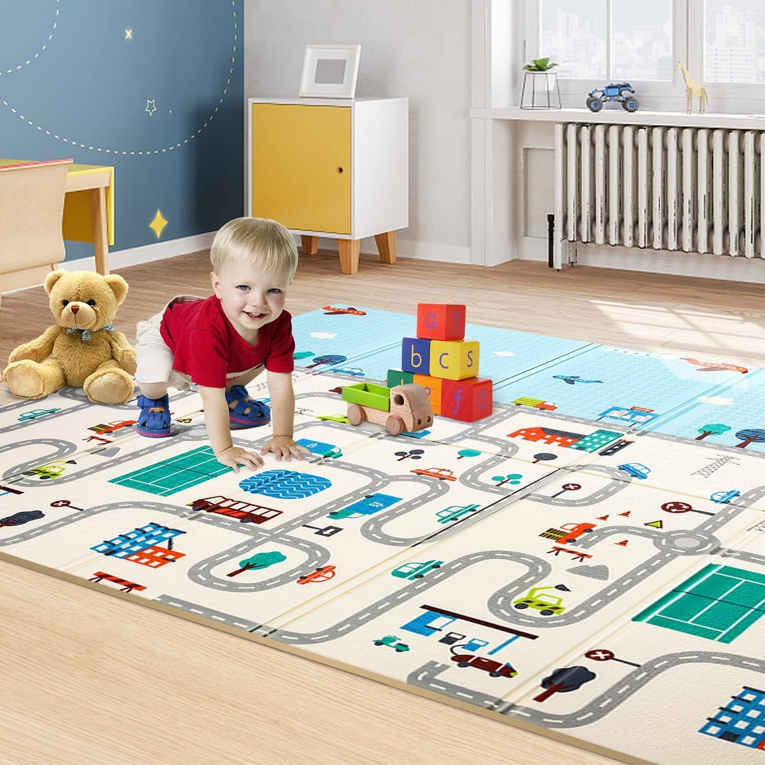 Microfiber Baby Play Mat-image-45