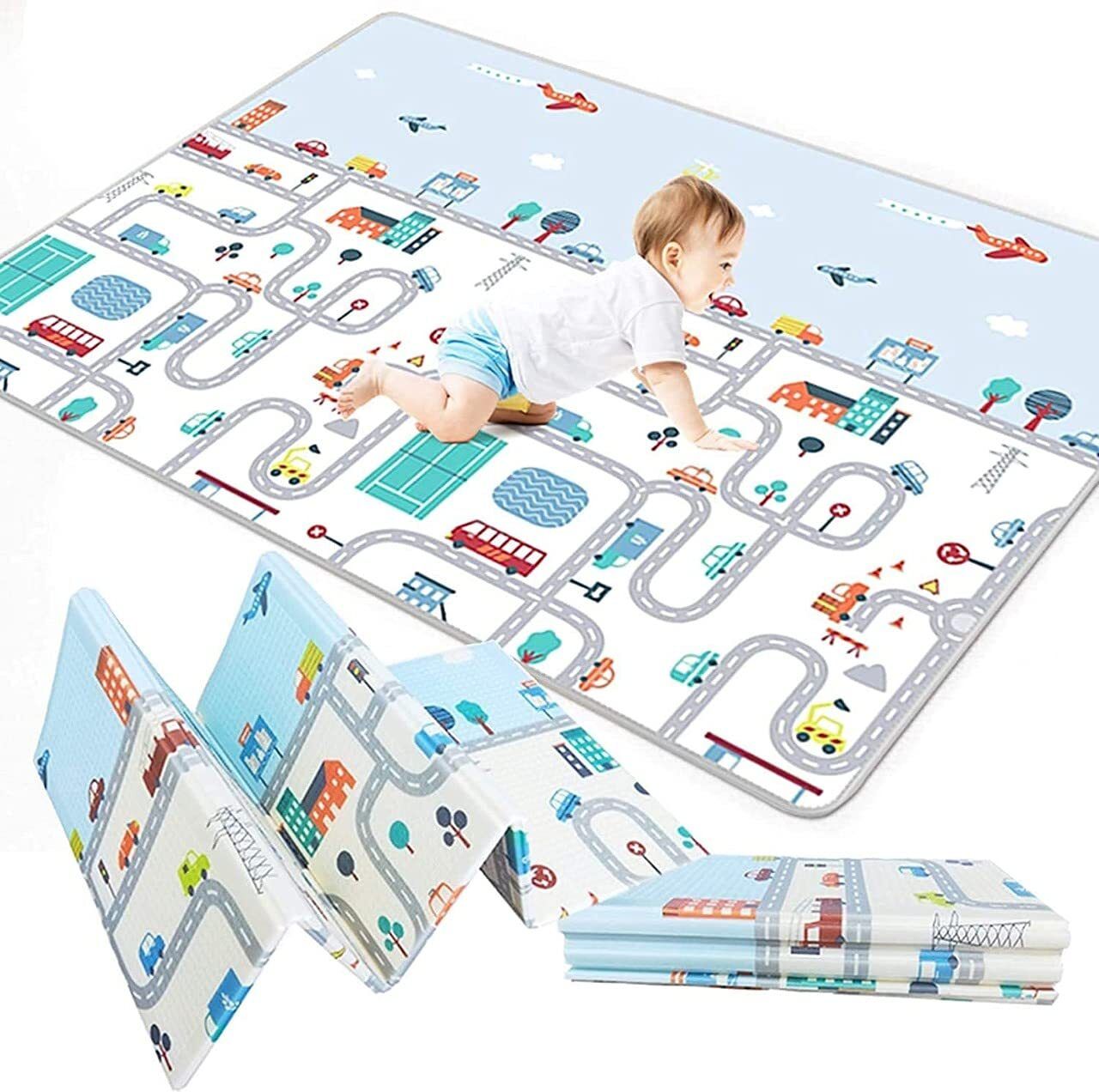 Microfiber Baby Play Mat-image-42