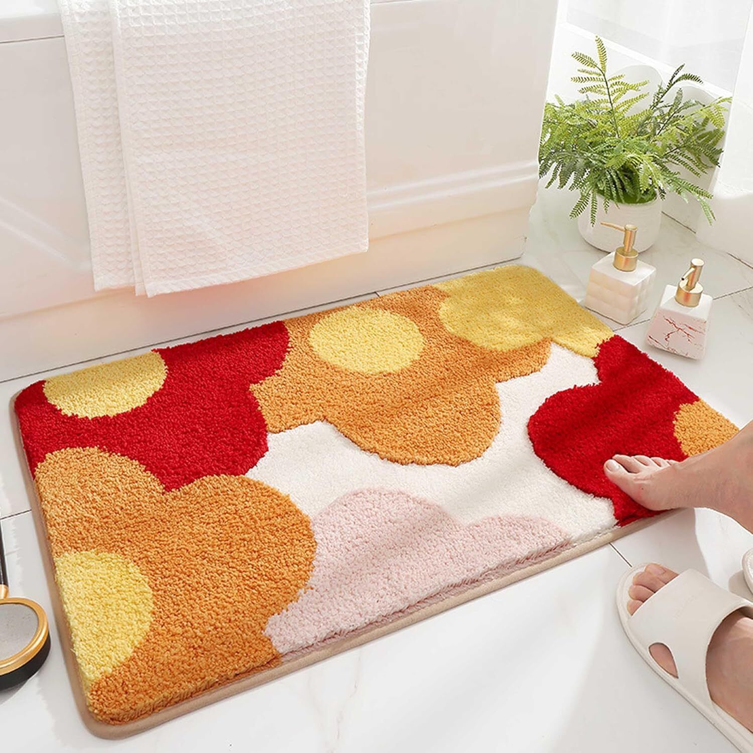 home blossoms Microfiber Door Mat-picture-38