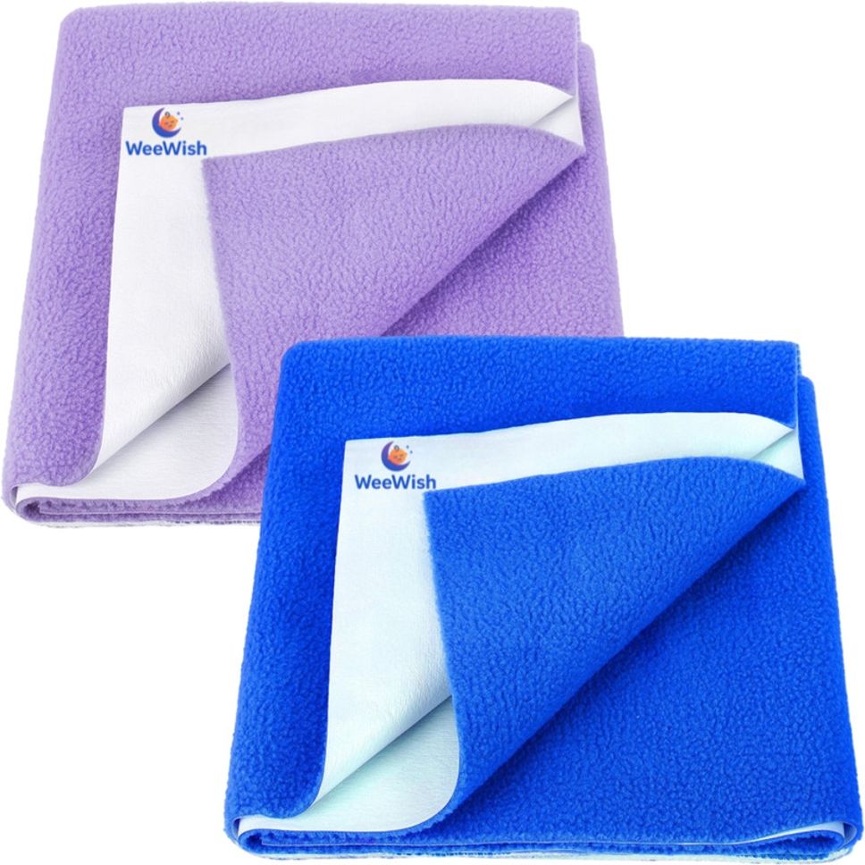 Waterproof, Cotton, Fleece Dry Sheet, Reusable & Washable, (Small) - PACK OF 2-image-39