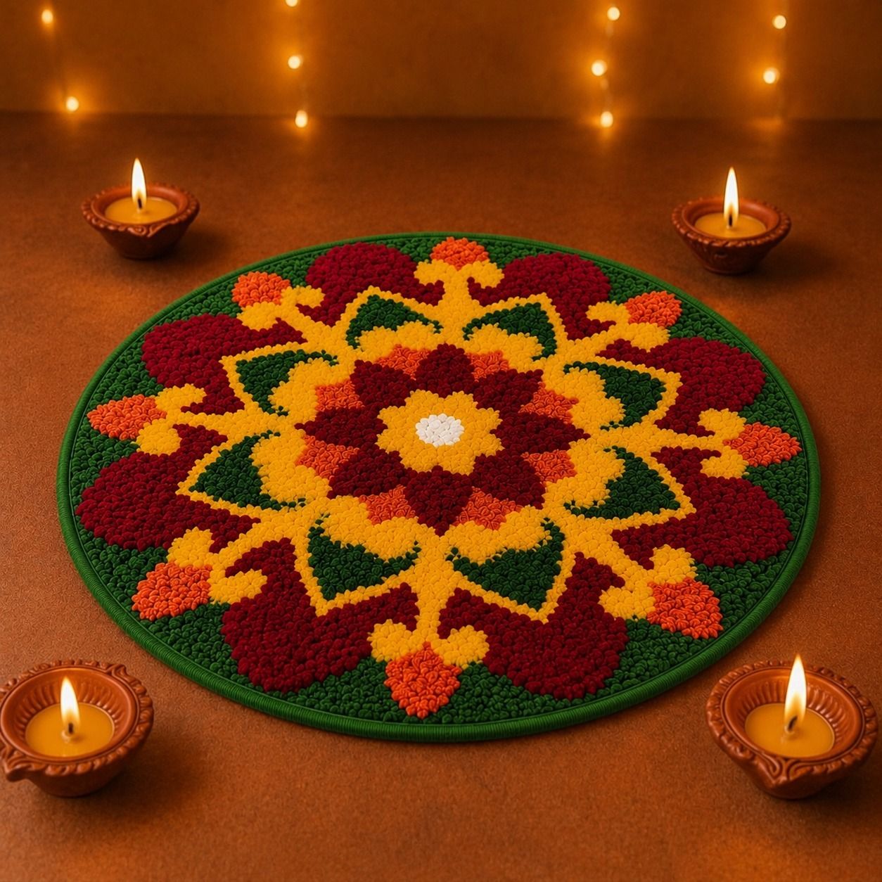 roseate Microfiber Door & Floor Mat-picture-40