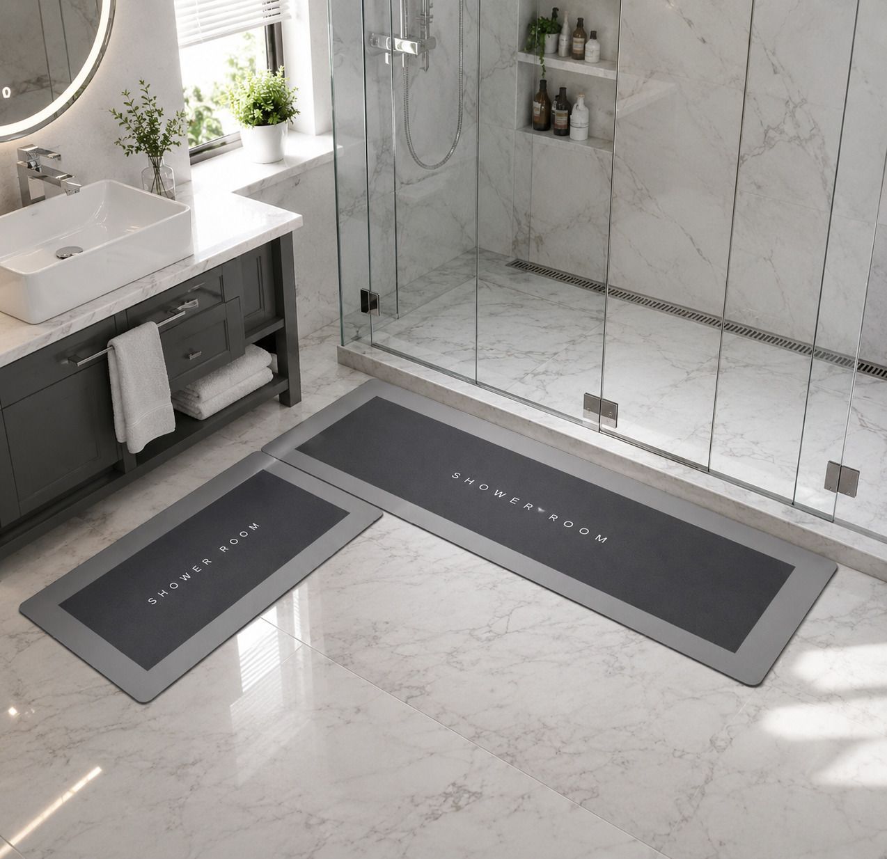 tagpr Rubber Bathroom Mat-picture-28