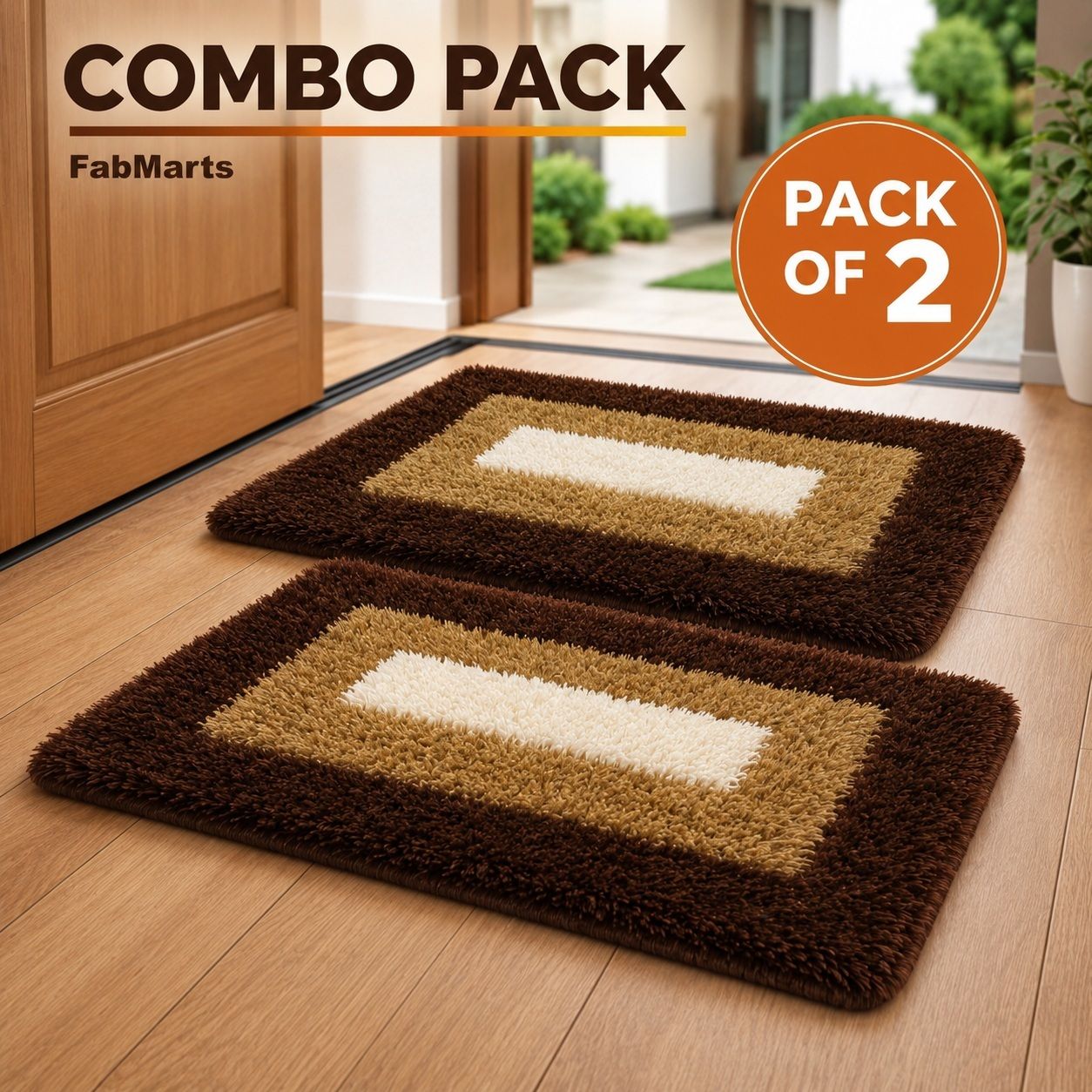 fabmarts PVC (Polyvinyl Chloride) Door Mat-picture-10
