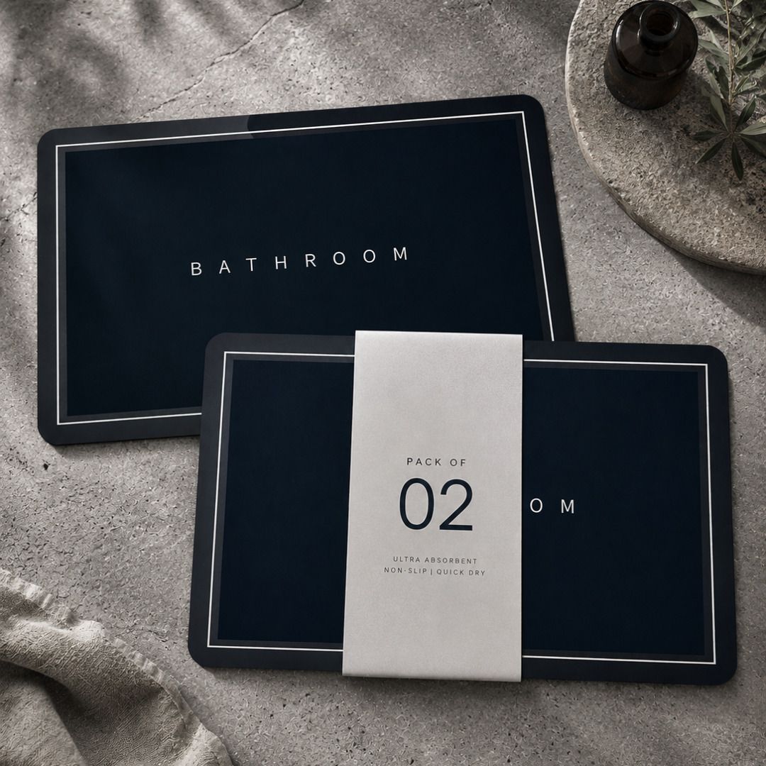 elegance Rubber Bathroom Mat-picture-33