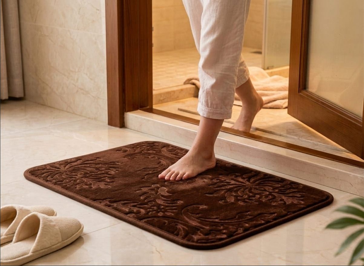 hfh@decor Velvet Bathroom Mat-picture-30