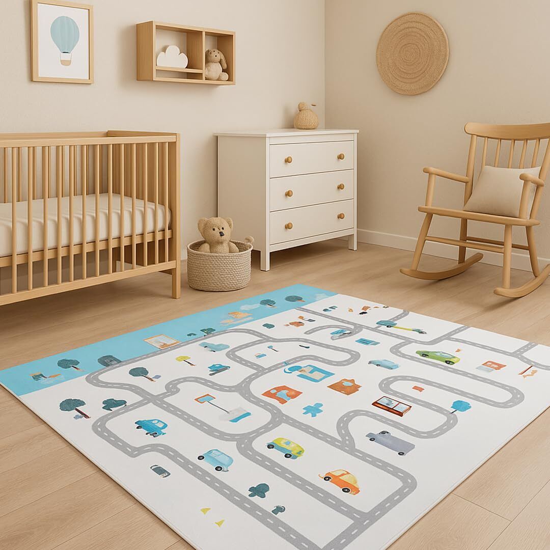 Microfiber Baby Play Mat-image-30