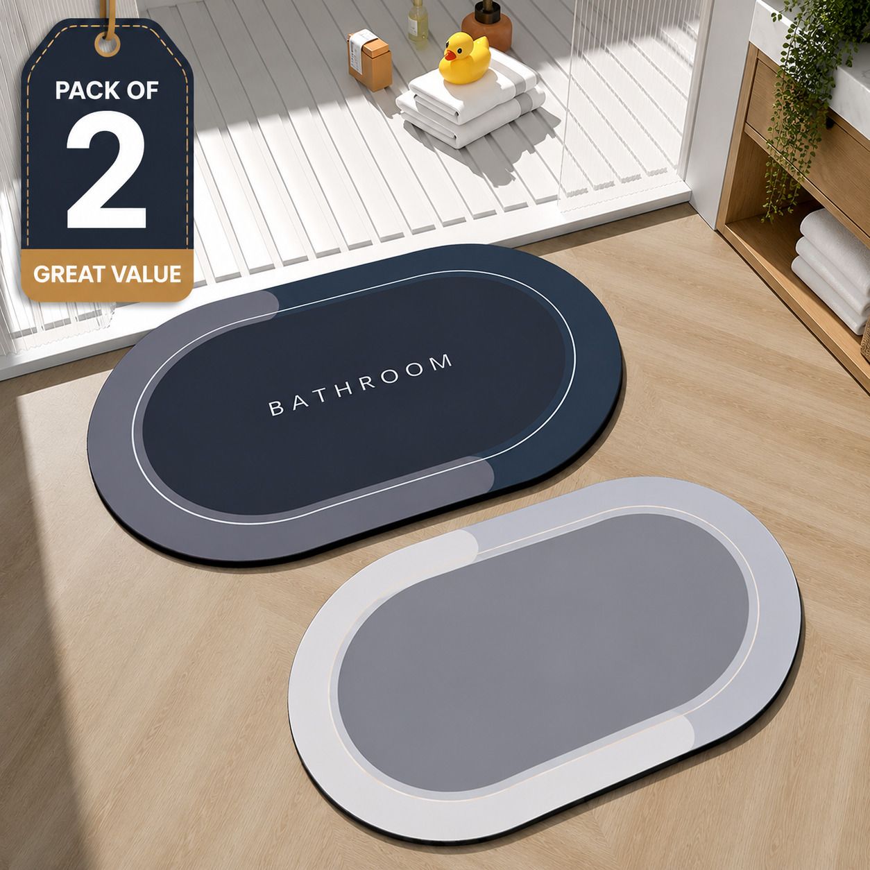 refulgix Rubber Bathroom Mat-picture-24