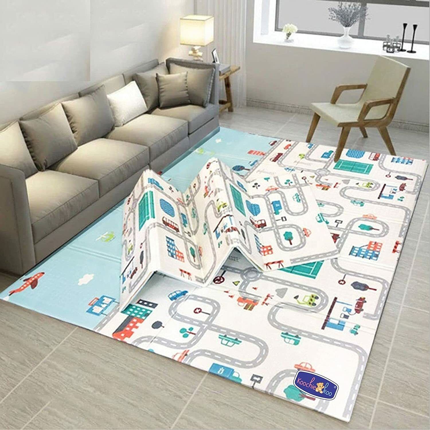 koochie koo PVC (Polyvinyl Chloride) Baby Play Mat-picture-27