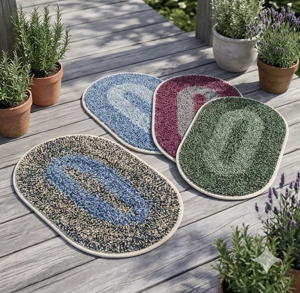 shoaib krafts Cotton Door & Floor Mat-picture-36