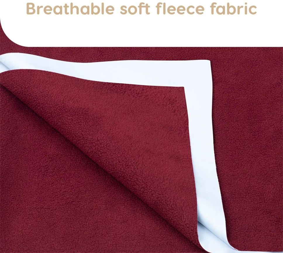 Fleece Baby Bed Protecting Mat-image-36