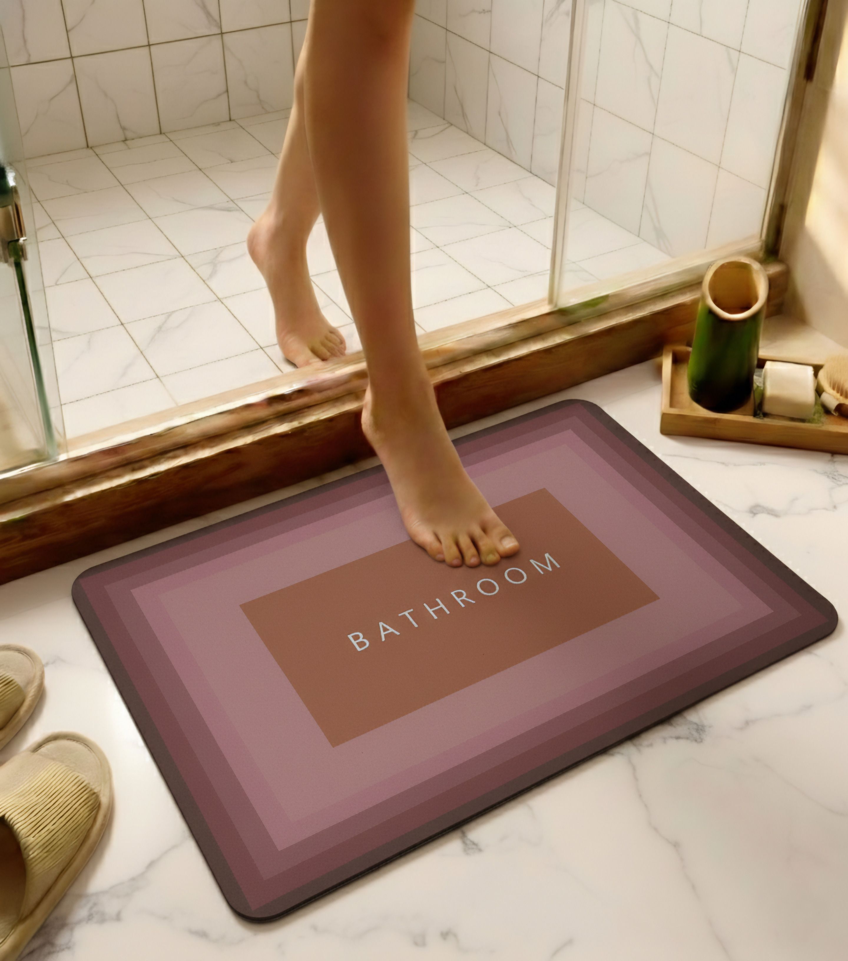 Rubber Bathroom Mat