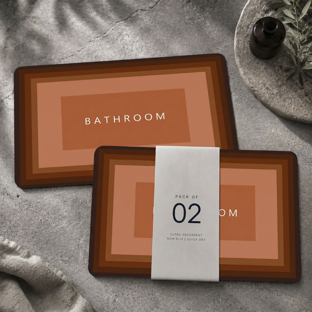 elegance Rubber Bathroom Mat-picture-45