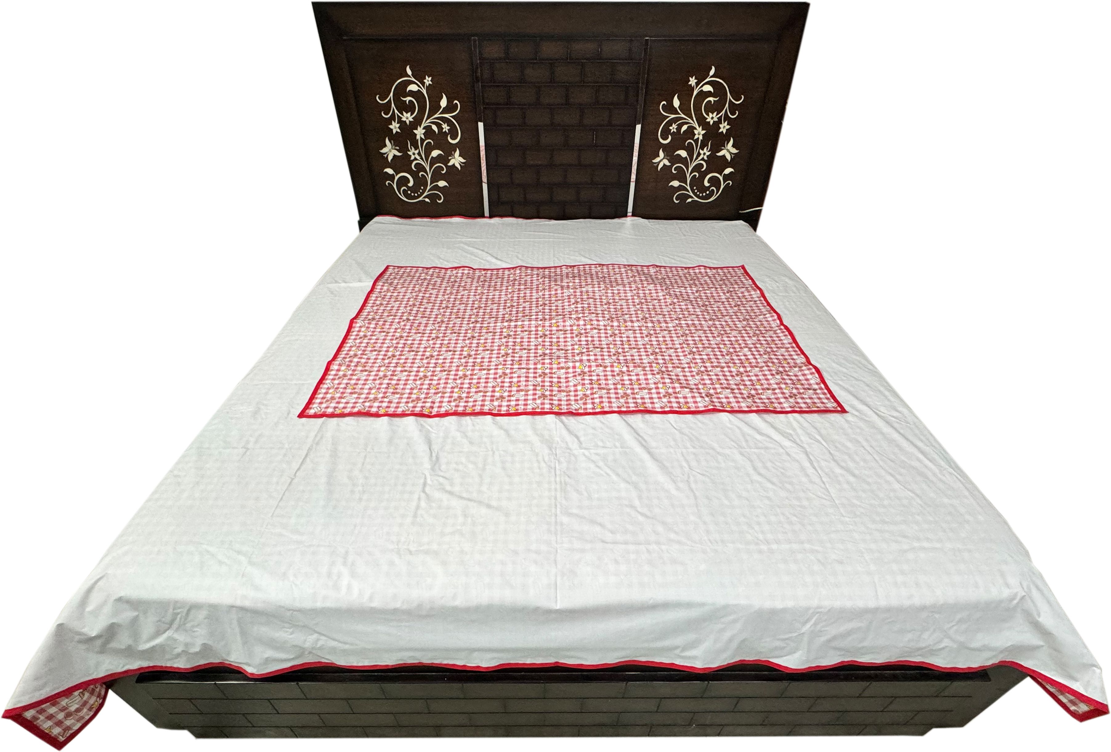 pookie PVC Crib Flat 150 TC Printed 1 Bedsheet-picture-15